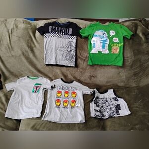 **Sold"*Character Boys Size (4) Bundle